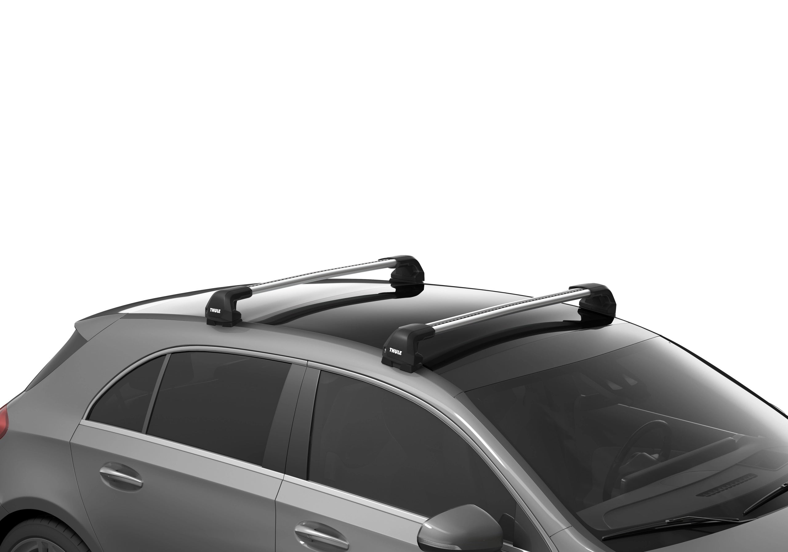 thule roof bars silver wingbar fixpoint TU7207 06Z