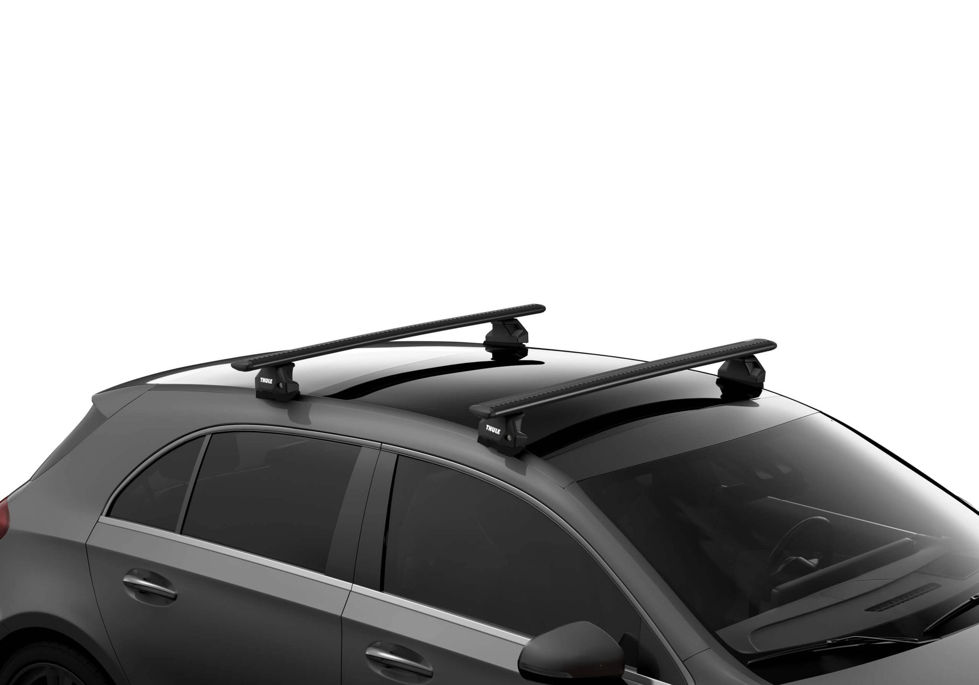 thule roof bars wingbar black 7107 06Z
