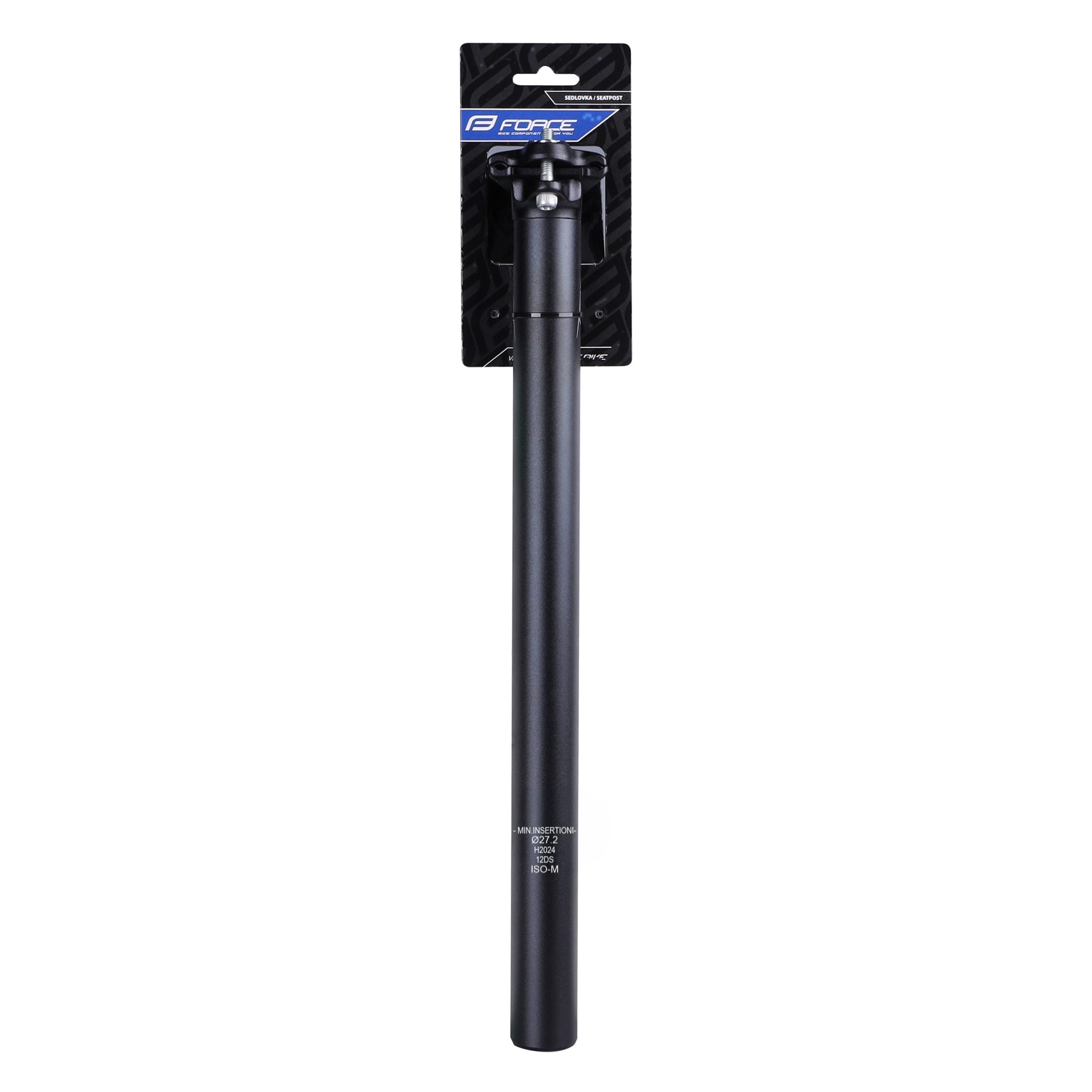 Tija sa Force Basic P4.6 27.2/400mm, negru mat