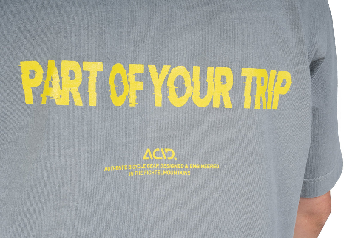 Tricou ACID Organic T-shirt Gty Fit Blue