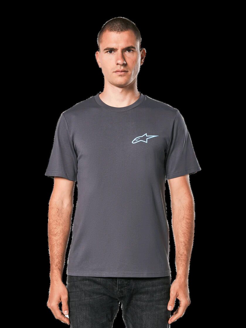 tricou alpinestars horizon csf tee charcoal xxl