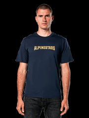 tricou alpinestars stax csf tee navy s