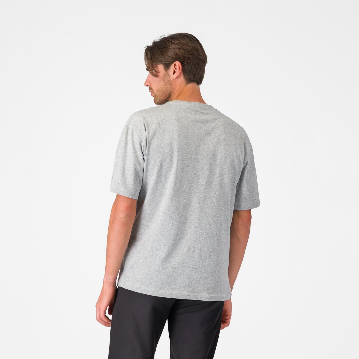 Tricou Castelli Innovation Logo Tee, pentru barbati, gri XL