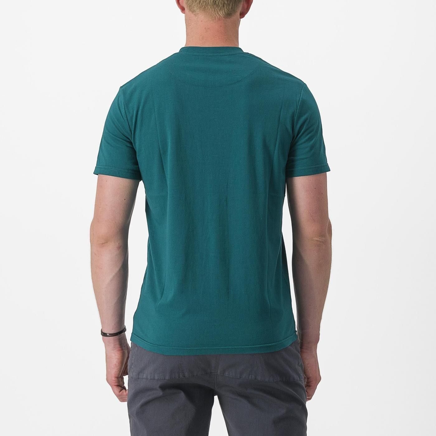 tricou casual castelli armando 2 tee turcoaz xxl 1