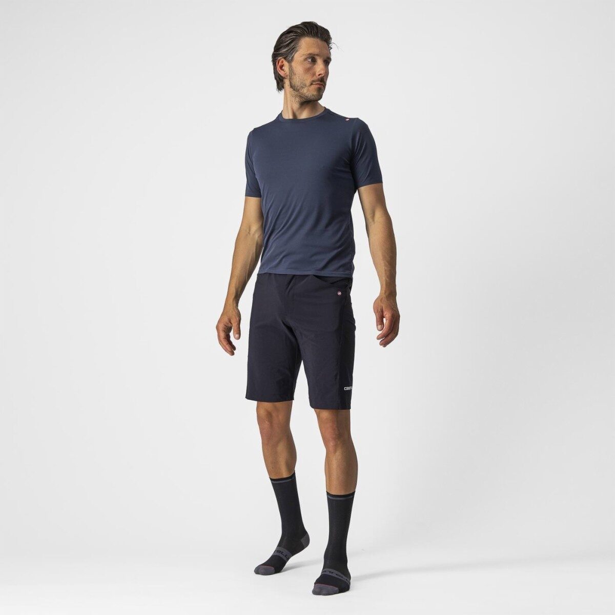 tricou casual castelli tech 2 tee bleumarin l 4