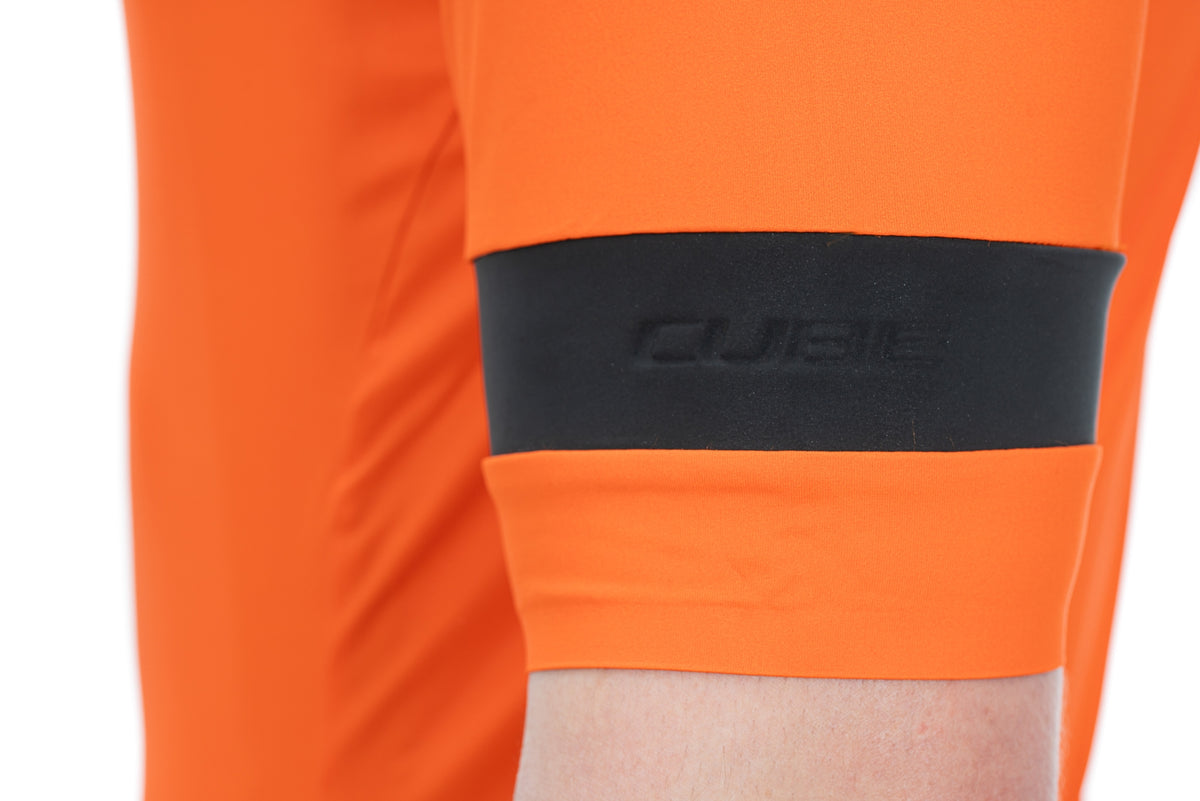 Tricou Ciclism CUBE Blackline Jersey Flash S/S Orange