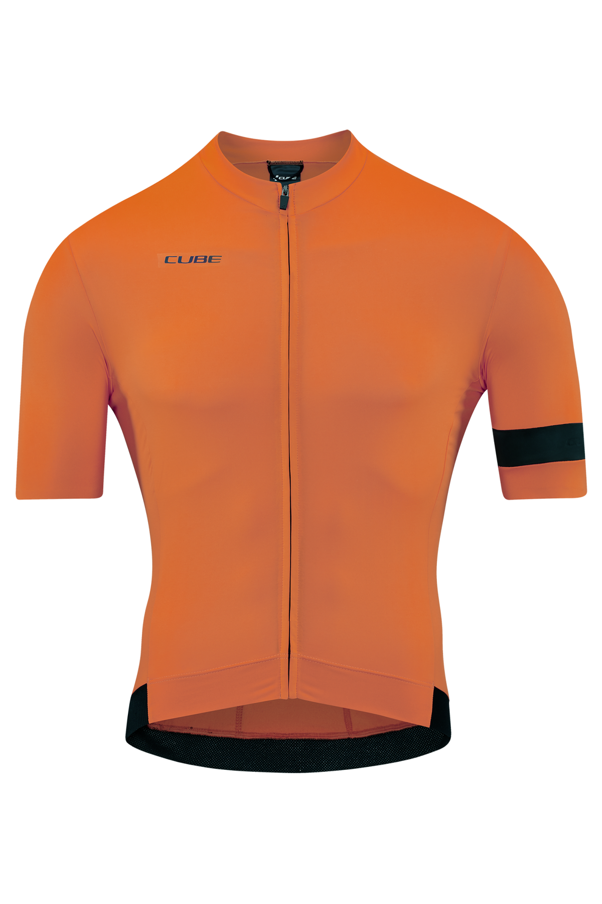 Tricou Ciclism CUBE Blackline Jersey Flash S/S Orange