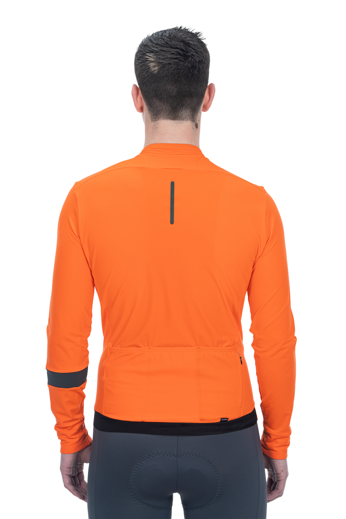 Tricou Ciclism CUBE Blackline Jersey L/S Orange
