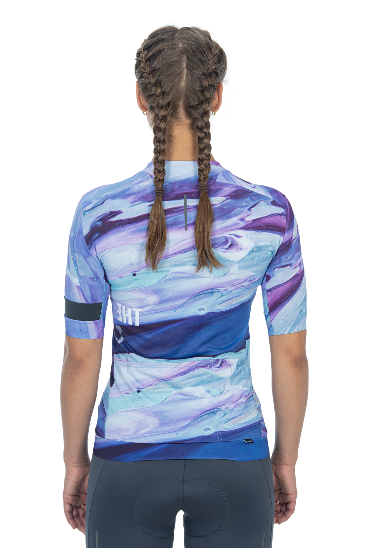 Tricou Ciclism CUBE Blackline WS Jersey Art S/S Pattern