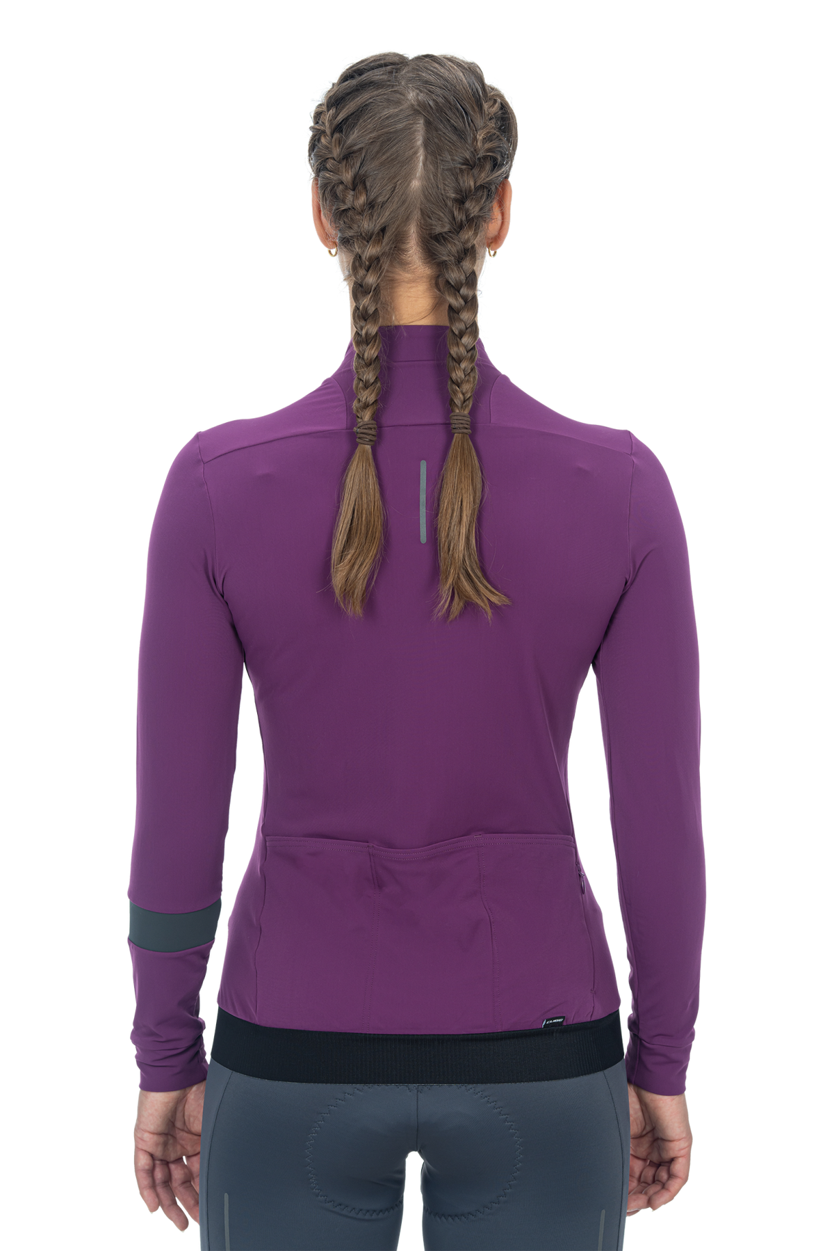 Tricou Ciclism CUBE Blackline WS Jersey L/S Violet