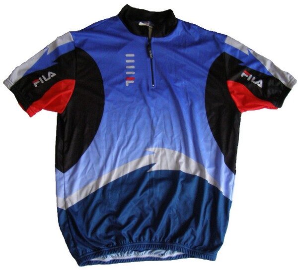 tricou ciclism fila imola albastru