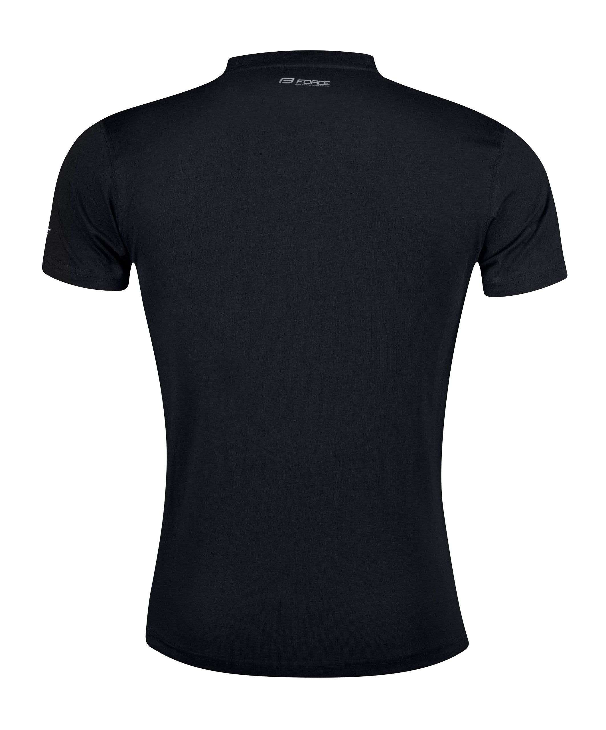 Tricou ciclism Force Bike, negru, 3XL