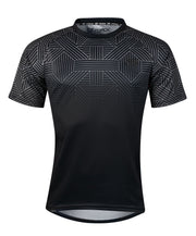 Tricou ciclism Force City, negru/gri, XS