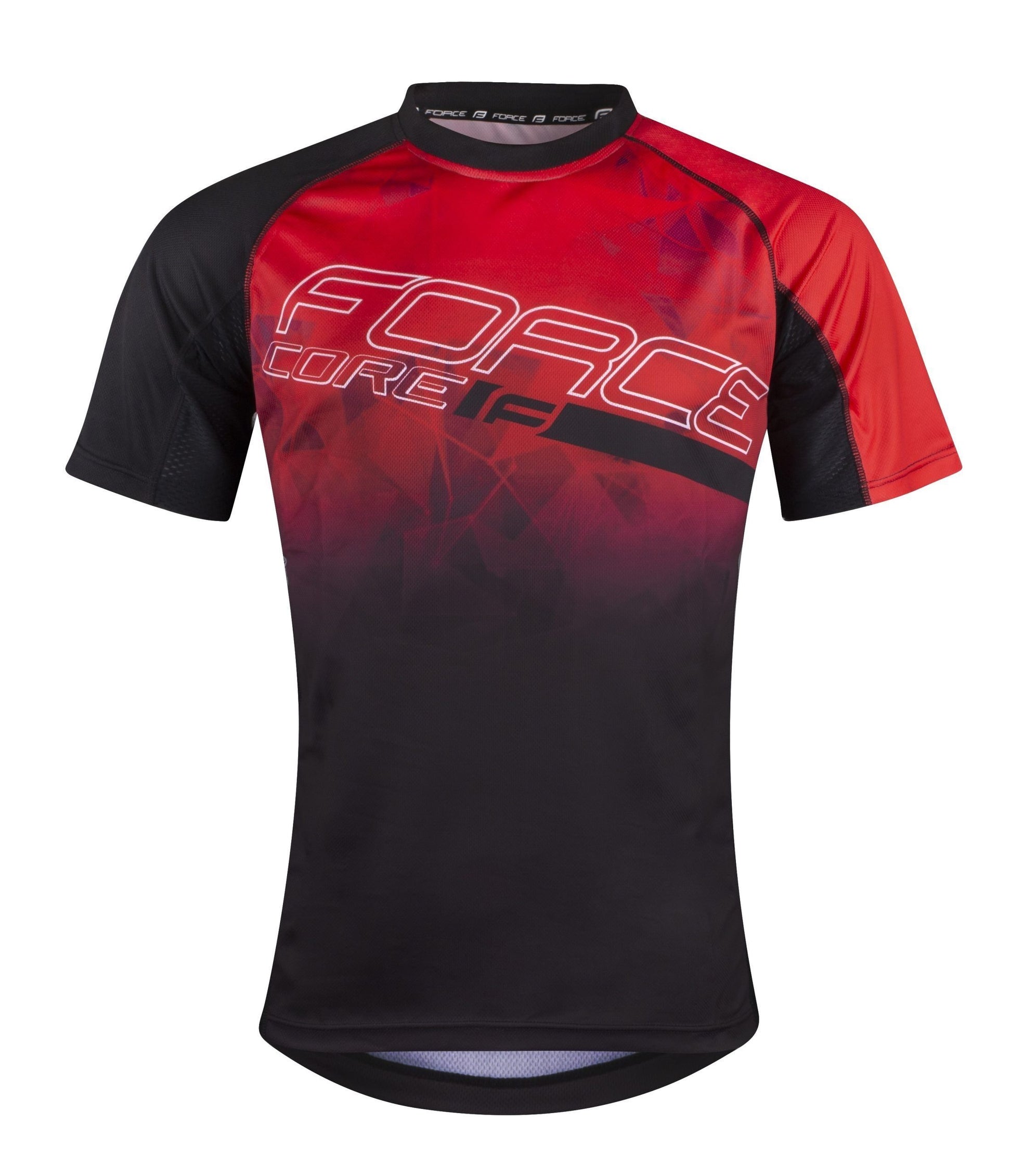tricou ciclism force mtb core rosu negru xl 3 scaled