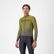 Tricou cu maneca lunga Castelli Apice Thermal Salvie/Albastru/Mango Mojito XL