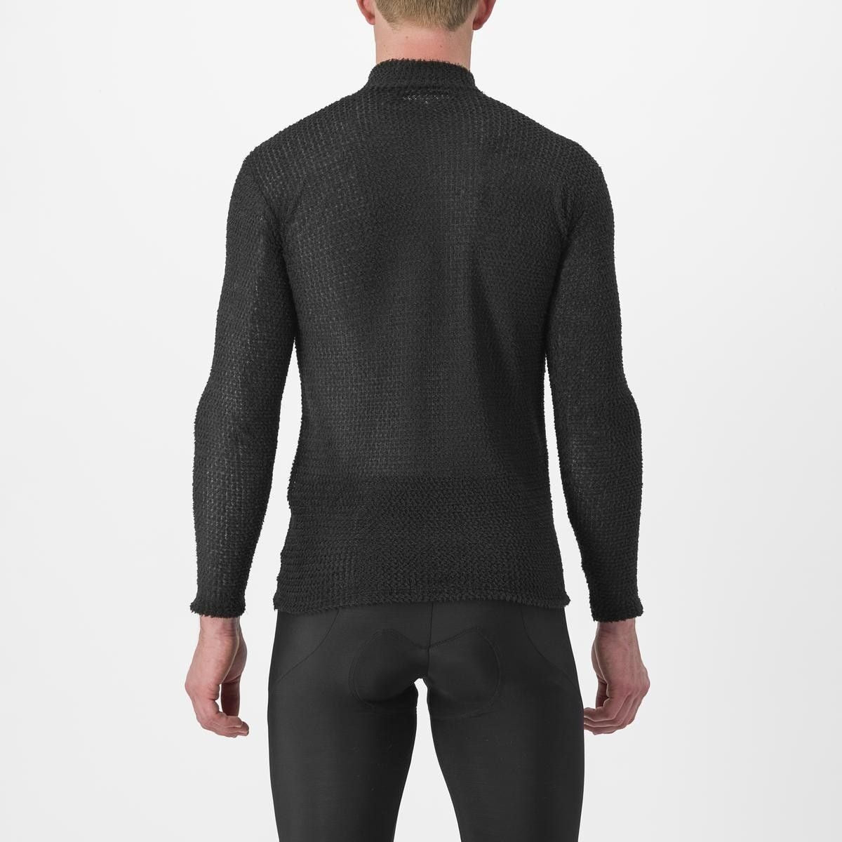 tricou cu maneca lunga castelli cold day 2nd layer negru l 1