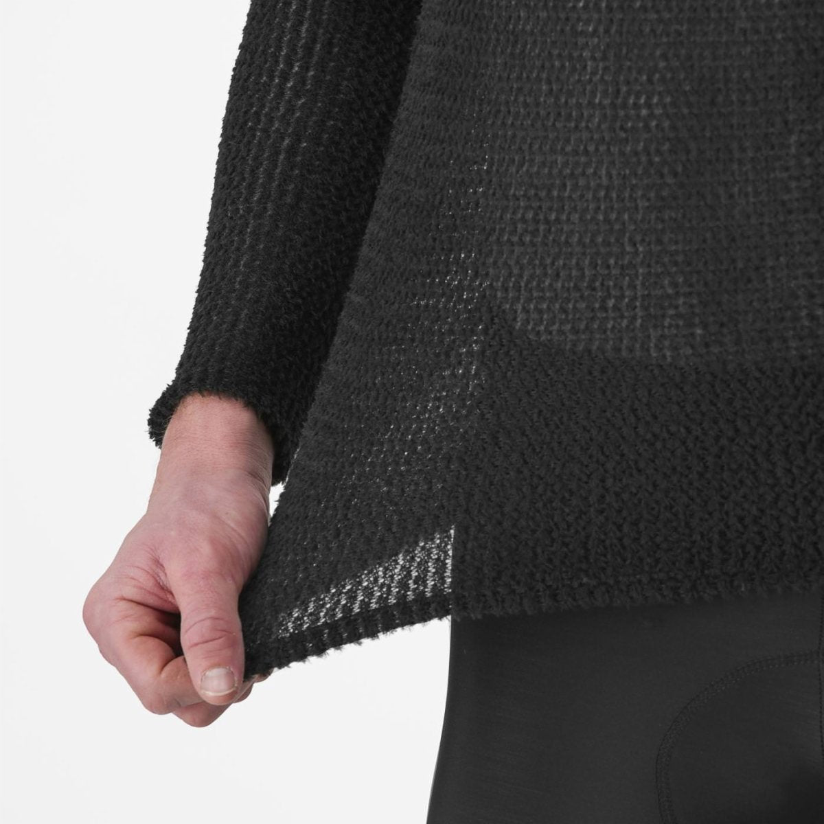 Tricou cu maneca lunga Castelli Cold Day 2nd Layer, Negru, XXXL