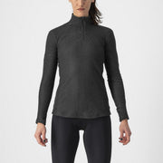 Tricou cu maneca lunga Castelli Cold Days W 2nd Layer, Negru, L