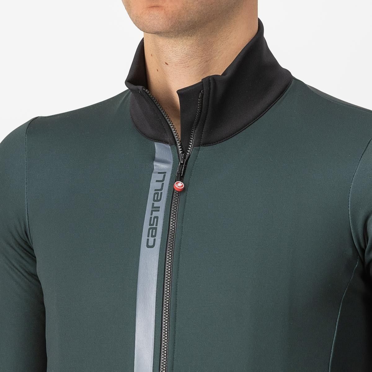 tricou cu maneca lunga castelli entrata thermal verde inchis m 3