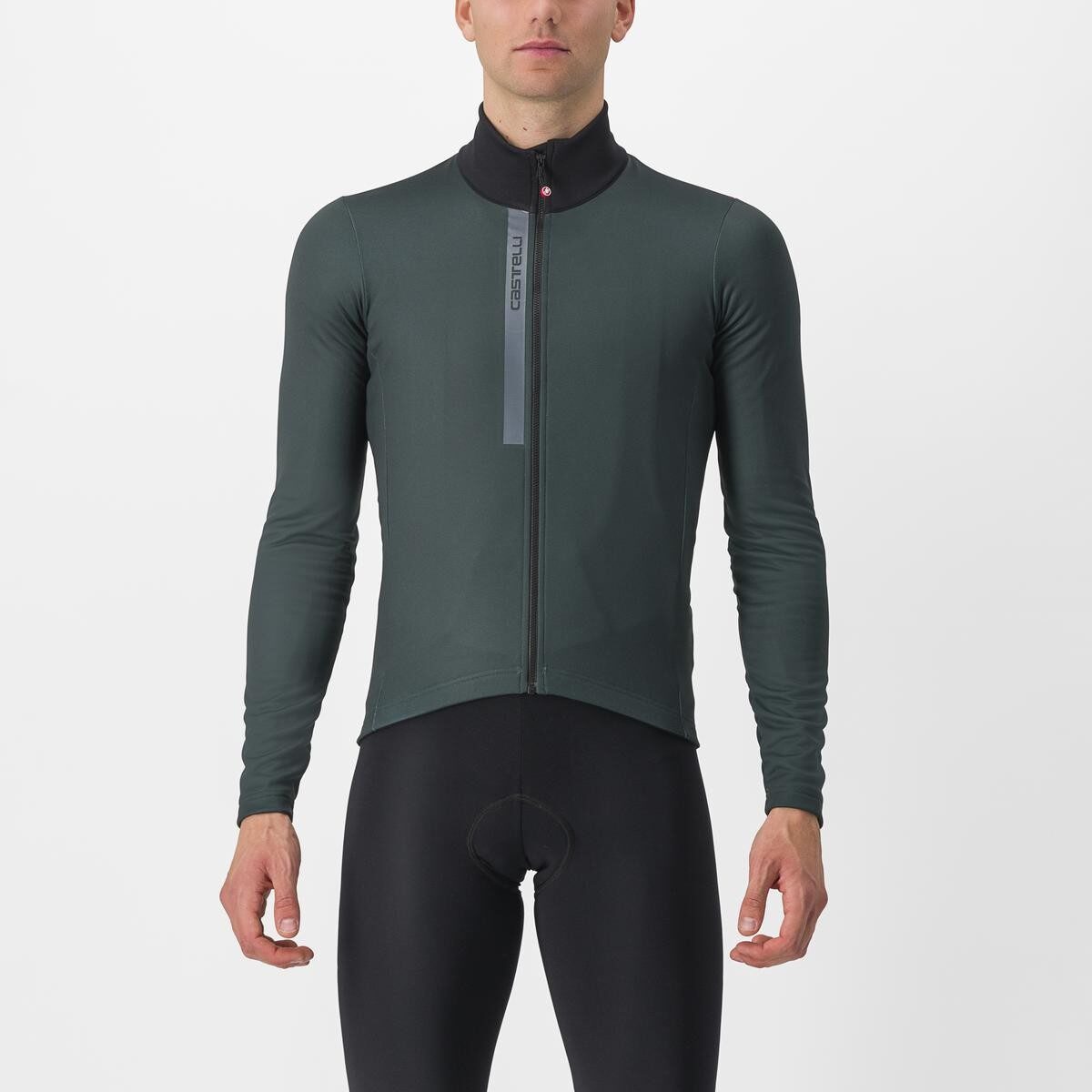 tricou cu maneca lunga castelli entrata thermal verde inchis s