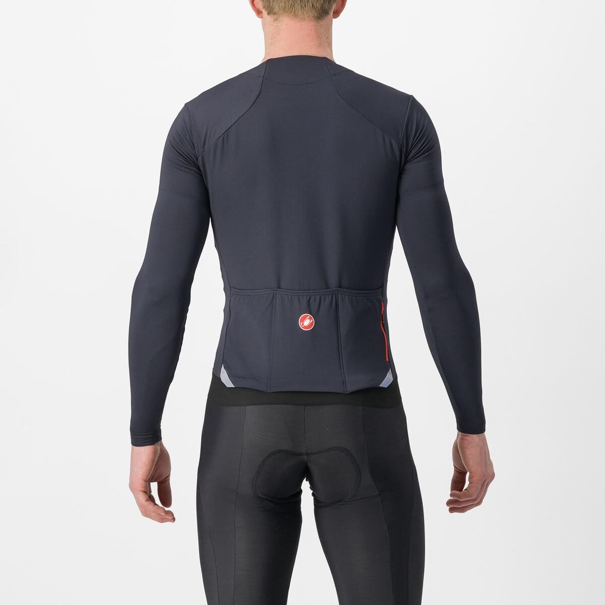 tricou cu maneca lunga castelli fly ls negru m 1