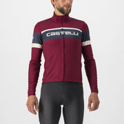 tricou cu maneca lunga castelli pissista visiniu bleumarin l