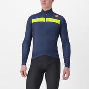 tricou cu maneca lunga castelli puro 3 fz belgianblue yellowfluoreflex s