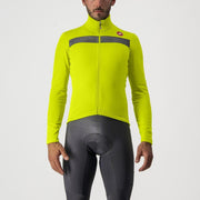 tricou cu maneca lunga castelli puro 3 fz galben fluo reflex l