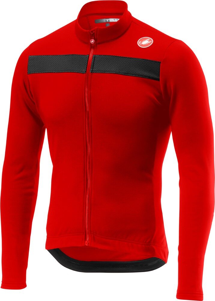 tricou cu maneca lunga castelli puro 3 fz rosu m 1