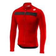 tricou cu maneca lunga castelli puro 3 fz rosu xxxl