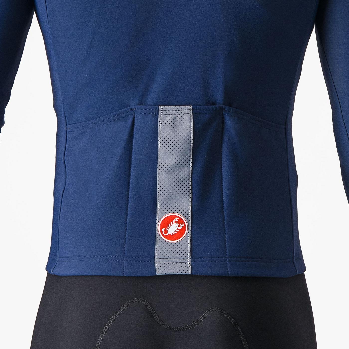 Tricou cu maneca lunga Castelli Tutto Nano RoS Albastru Belgian XXL