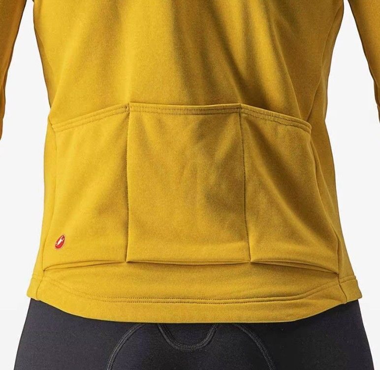 tricou cu maneca lunga castelli unlimited trail galben antracit xl 1