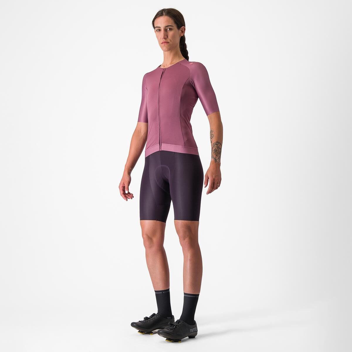 tricou cu maneca scurta castelli aero pro 70 w de dama mov m 7