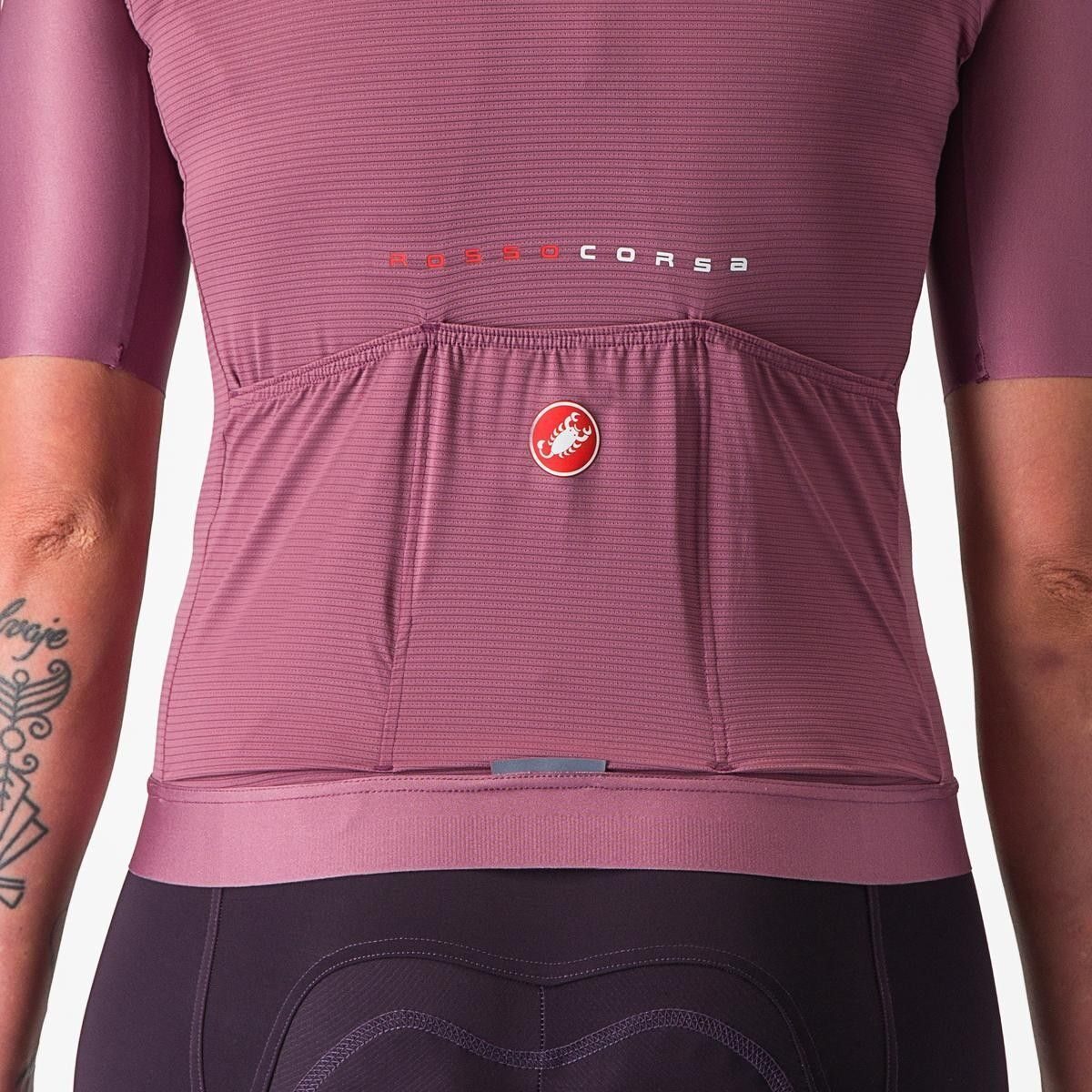 tricou cu maneca scurta castelli aero pro 70 w de dama mov s 3