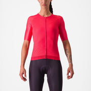 tricou cu maneca scurta castelli aero pro 70 w de dama rosu m