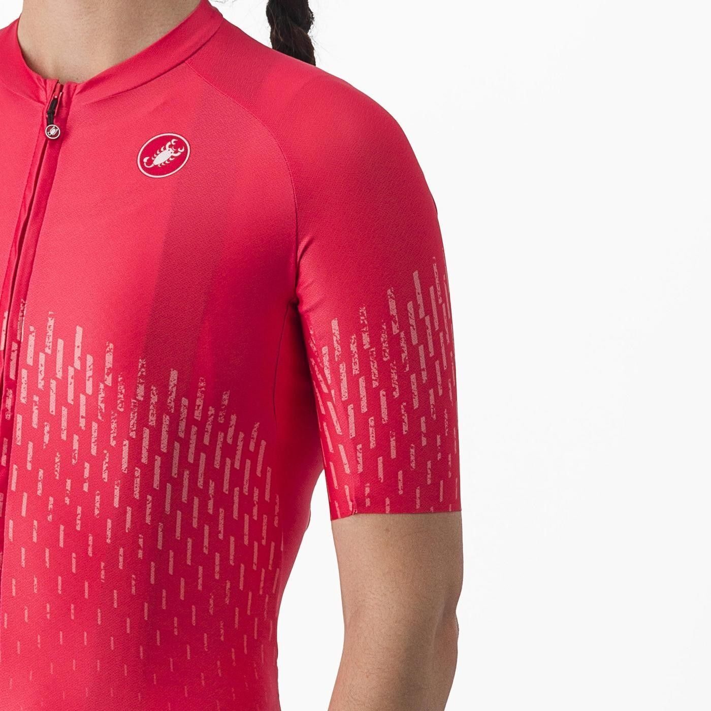 tricou cu maneca scurta castelli aero pro w de dama portocaliu s 3