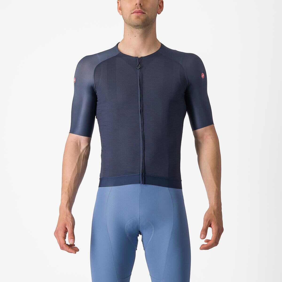 tricou cu maneca scurta castelli aero race 70 indigo s