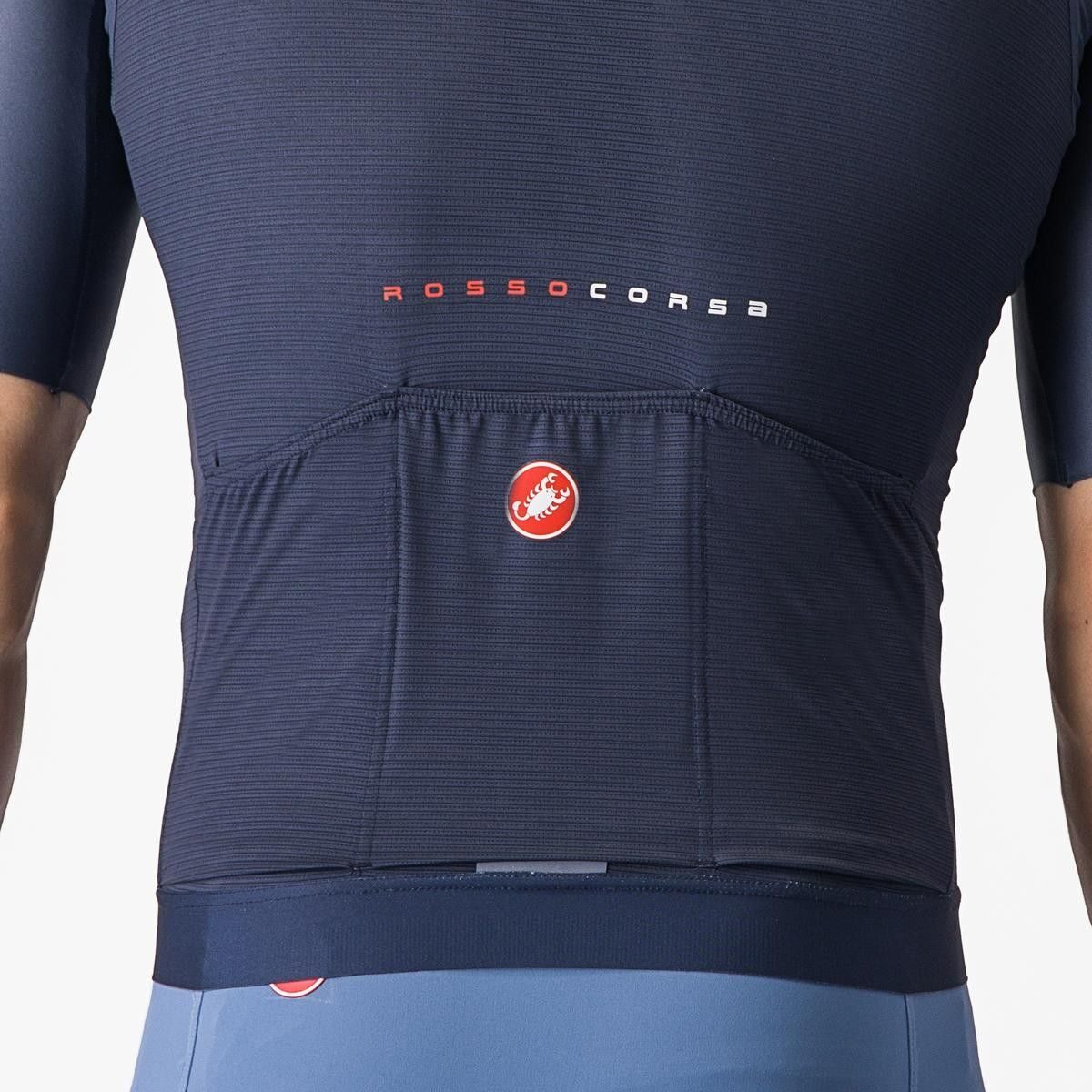 tricou cu maneca scurta castelli aero race 70 indigo xl 3