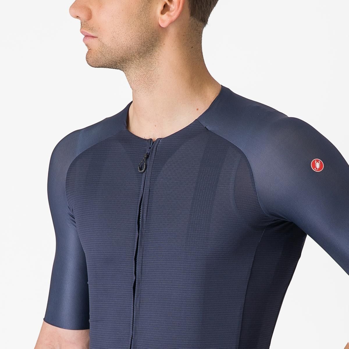 tricou cu maneca scurta castelli aero race 70 indigo xl 4