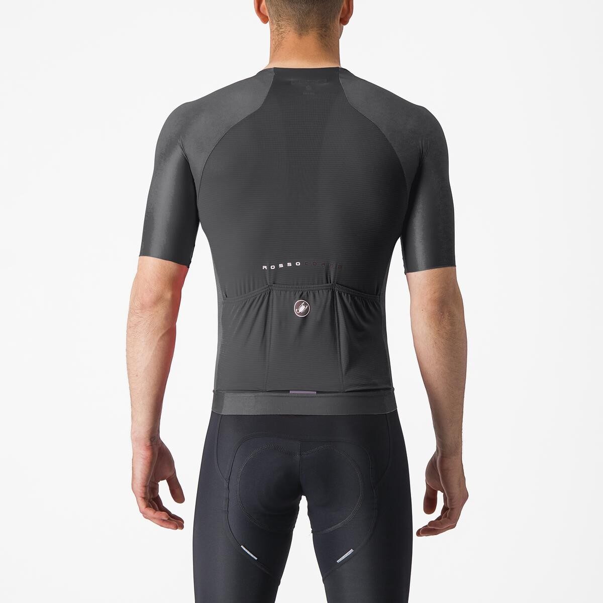 tricou cu maneca scurta castelli aero race 70 negru m 1