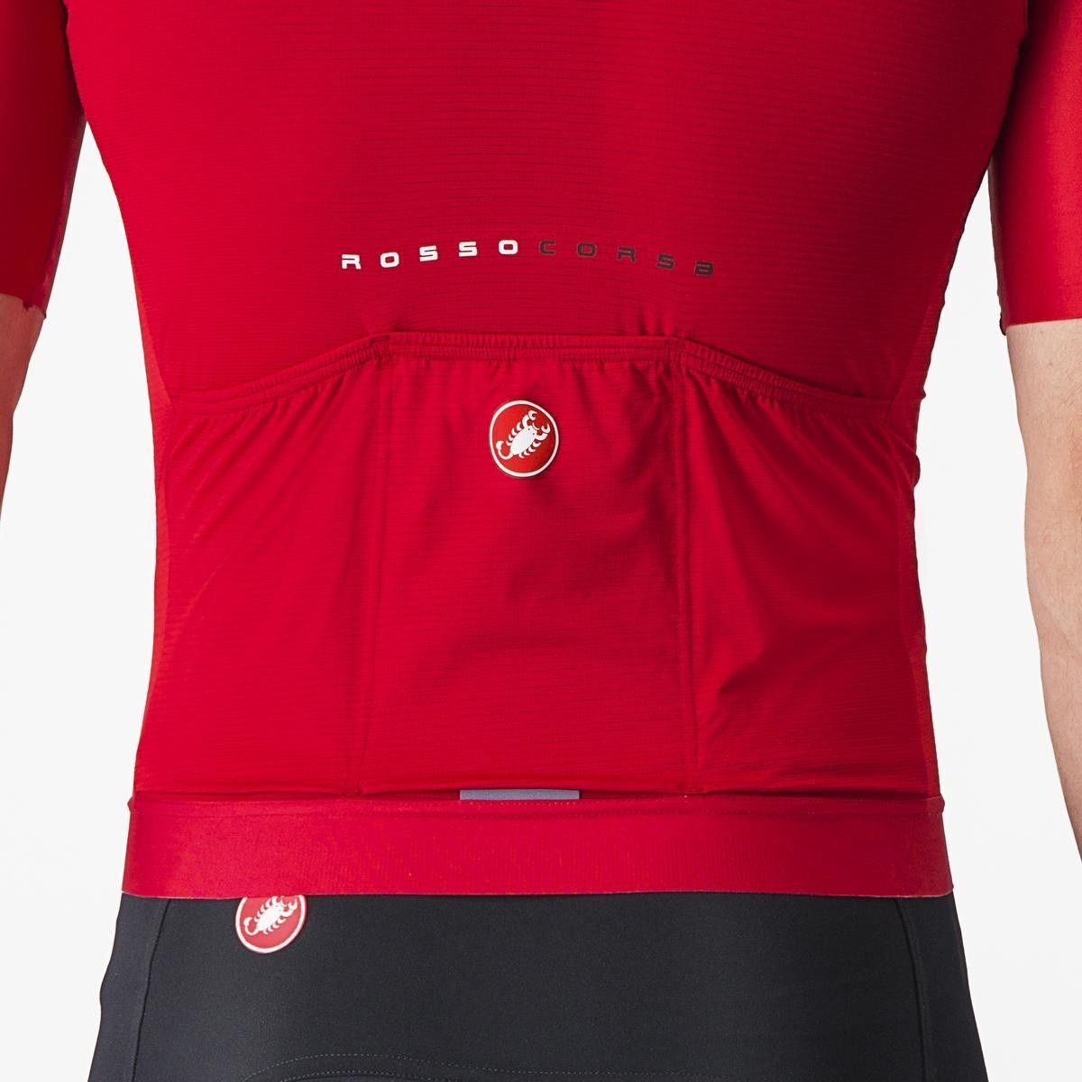 tricou cu maneca scurta castelli aero race 70 rosu xl 3