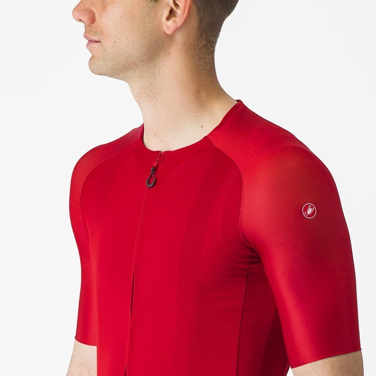 tricou cu maneca scurta castelli aero race 70 rosu xxxl 4