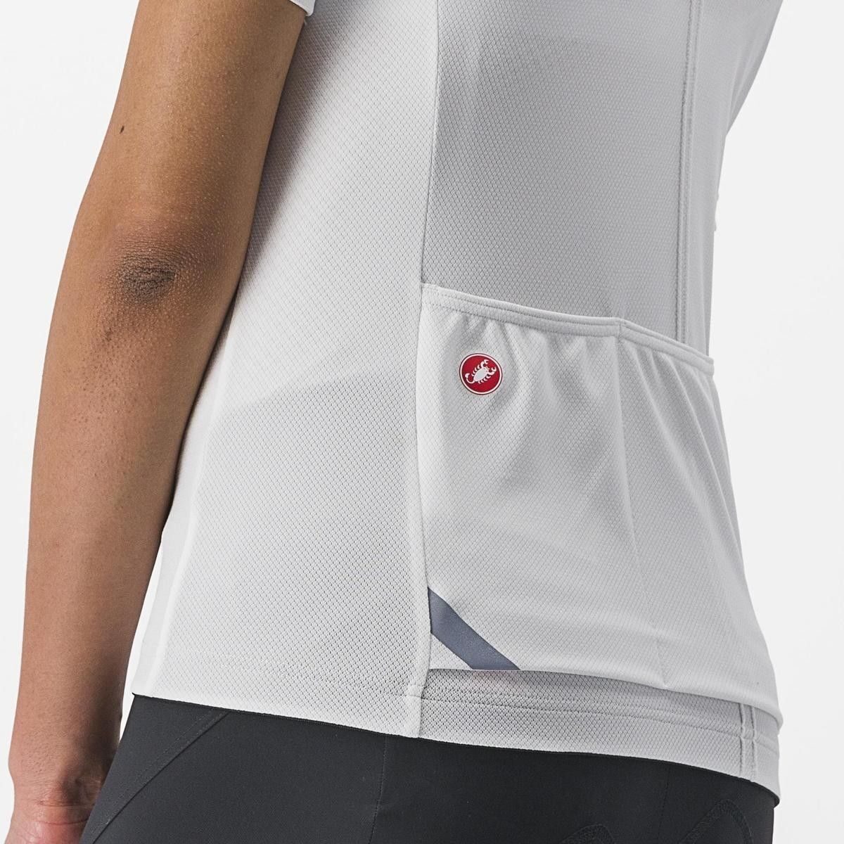 tricou cu maneca scurta castelli anima 4 de dama alb s 2