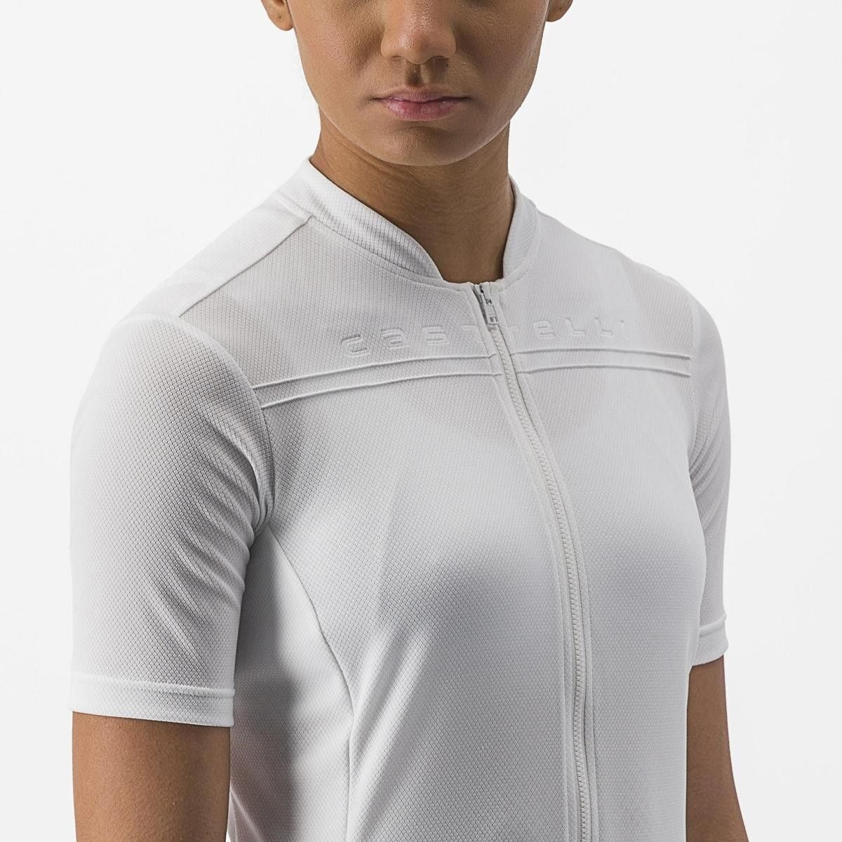 tricou cu maneca scurta castelli anima 4 de dama alb s 4