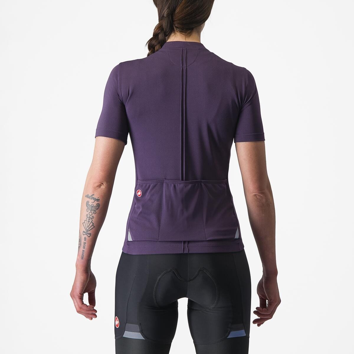 tricou cu maneca scurta castelli anima 4 de dama mov s 1