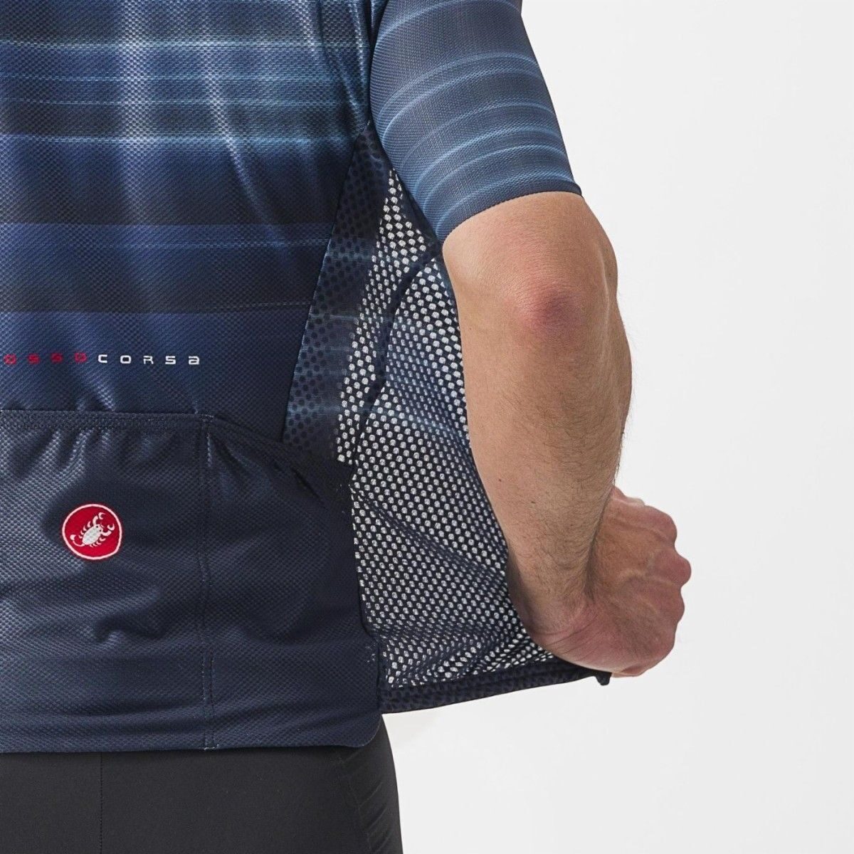 tricou cu maneca scurta castelli climbers 30 sl2 bleumarin xl 2