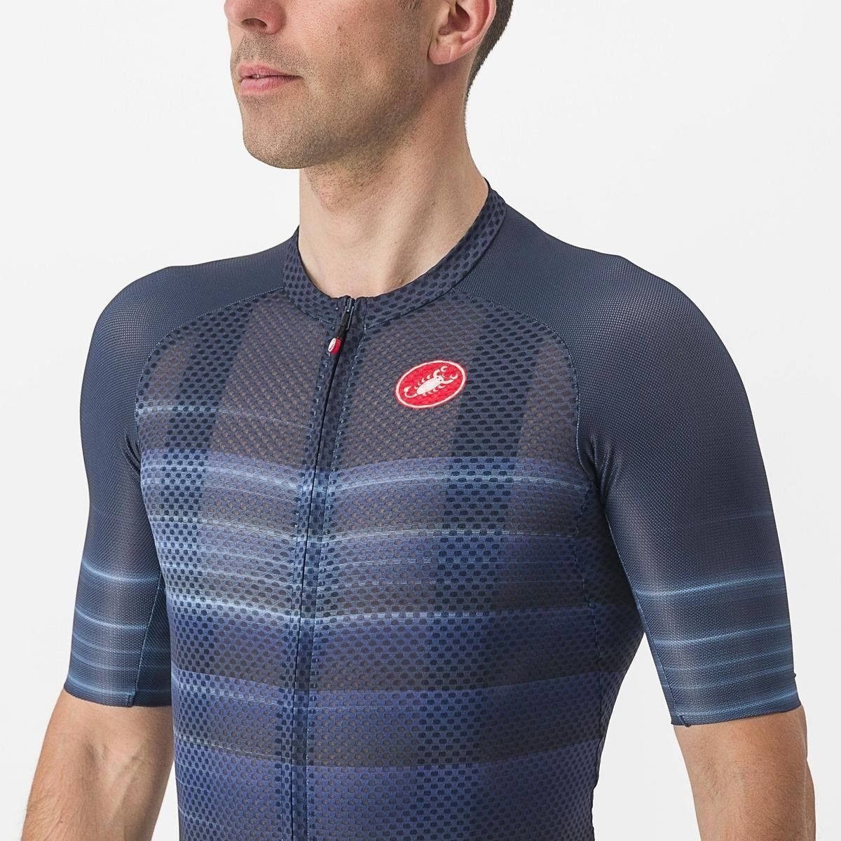 tricou cu maneca scurta castelli climbers 30 sl2 bleumarin xxl 4