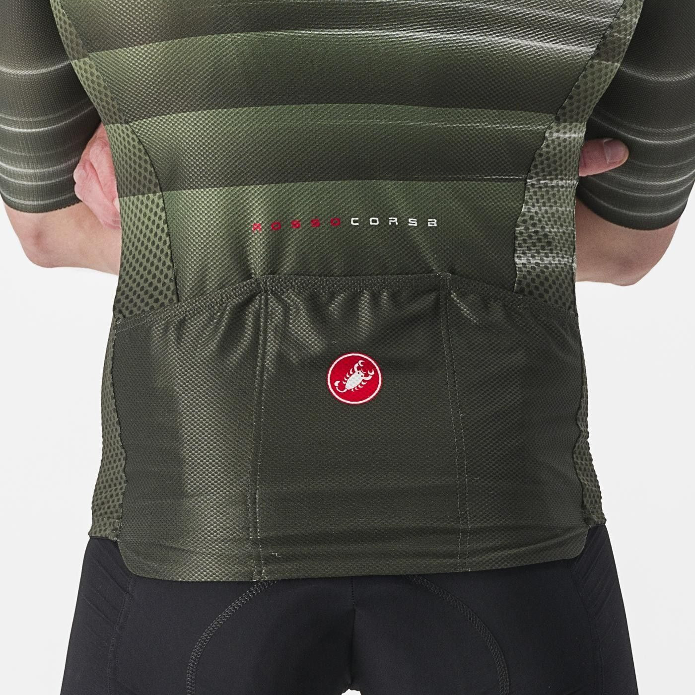 tricou cu maneca scurta castelli climbers 30 sl2 kaki l 2