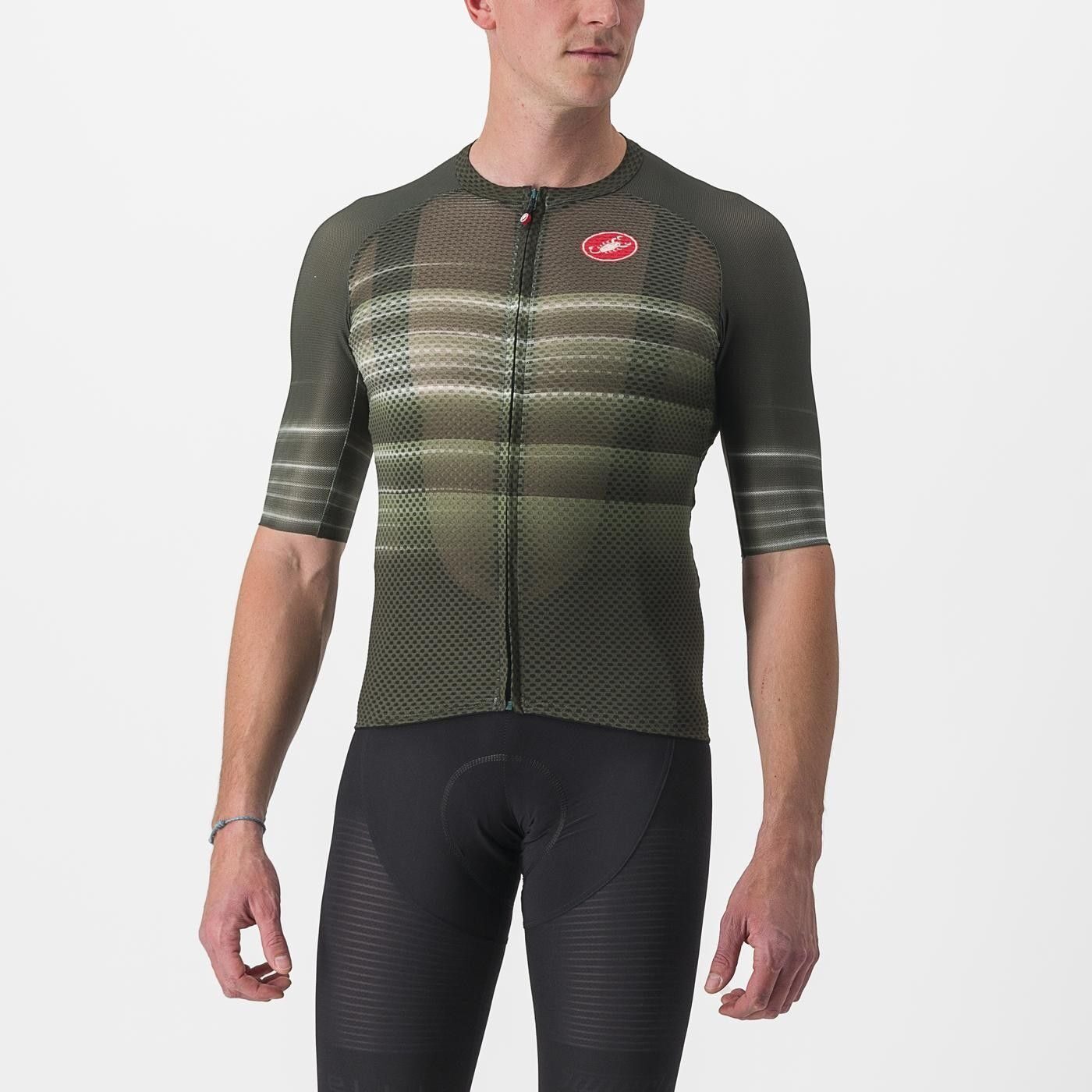 tricou cu maneca scurta castelli climbers 30 sl2 kaki m