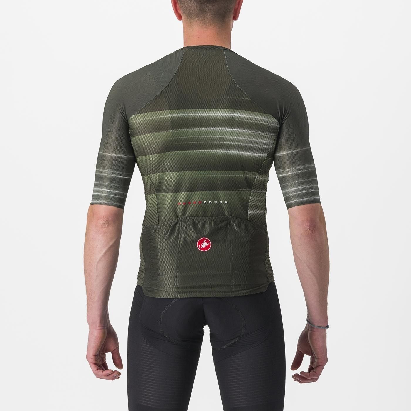 tricou cu maneca scurta castelli climbers 30 sl2 kaki xxl 1
